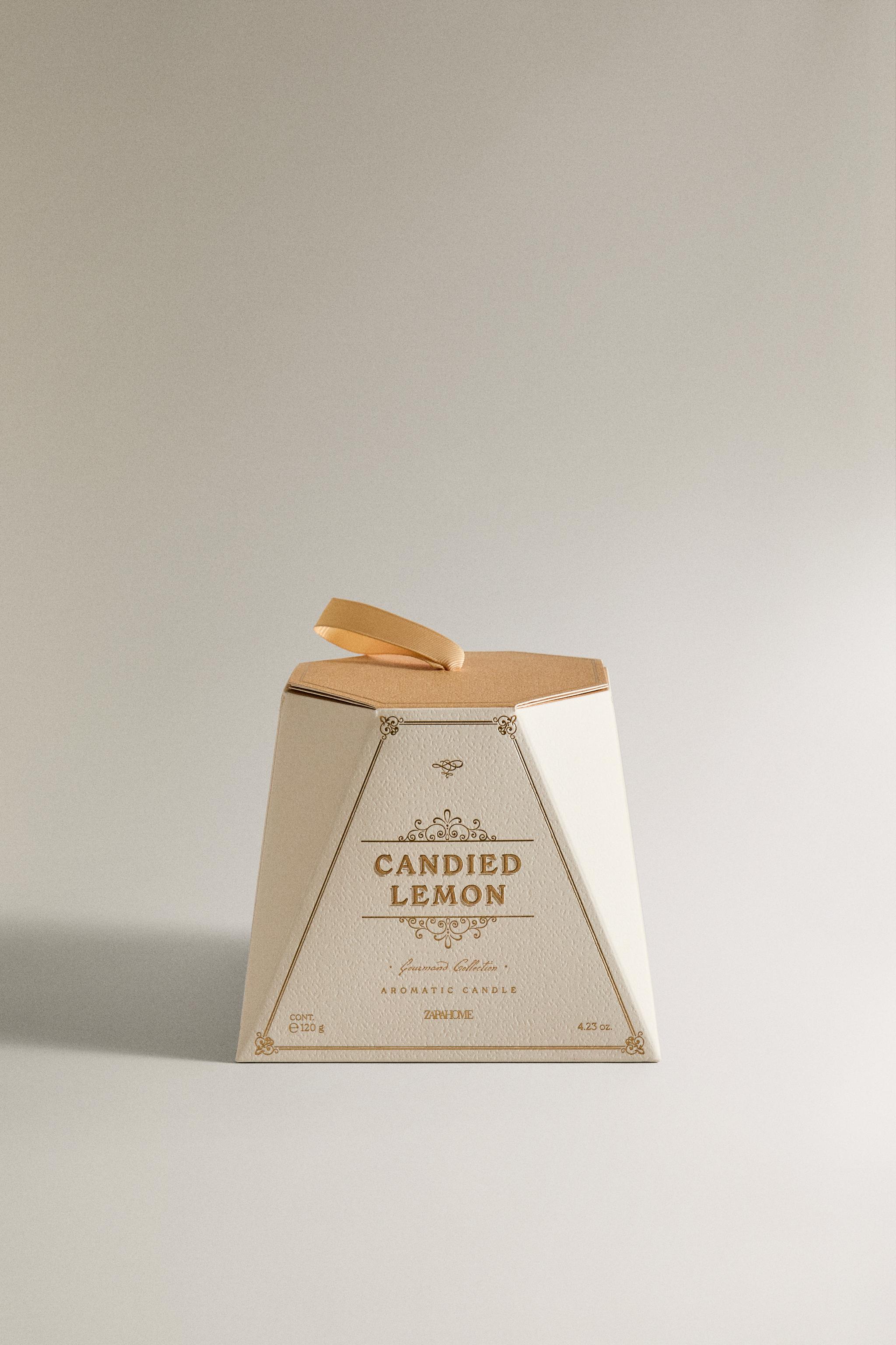(120 G) BOUGIE PARFUMÉE CANDIED LEMON