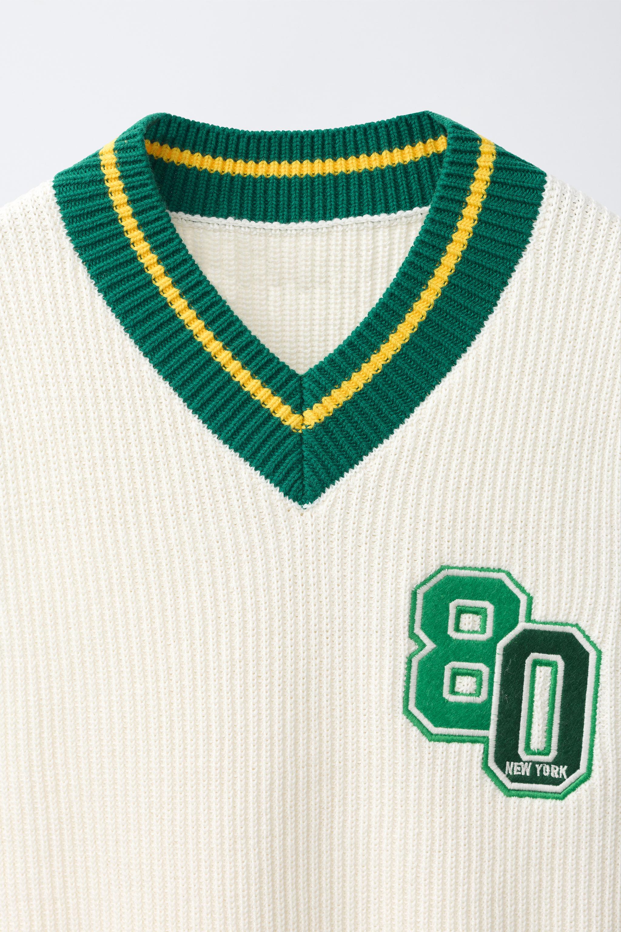 VARSITY KNIT VEST