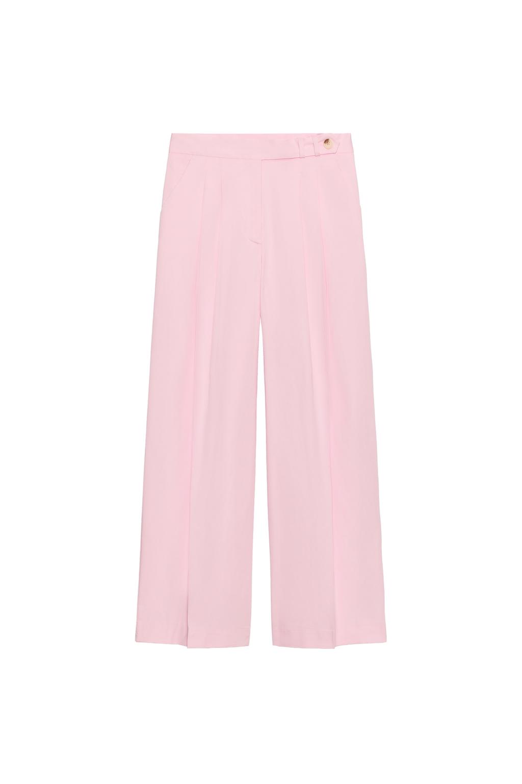 WIDE LEG PLEATED PANTS - image 3