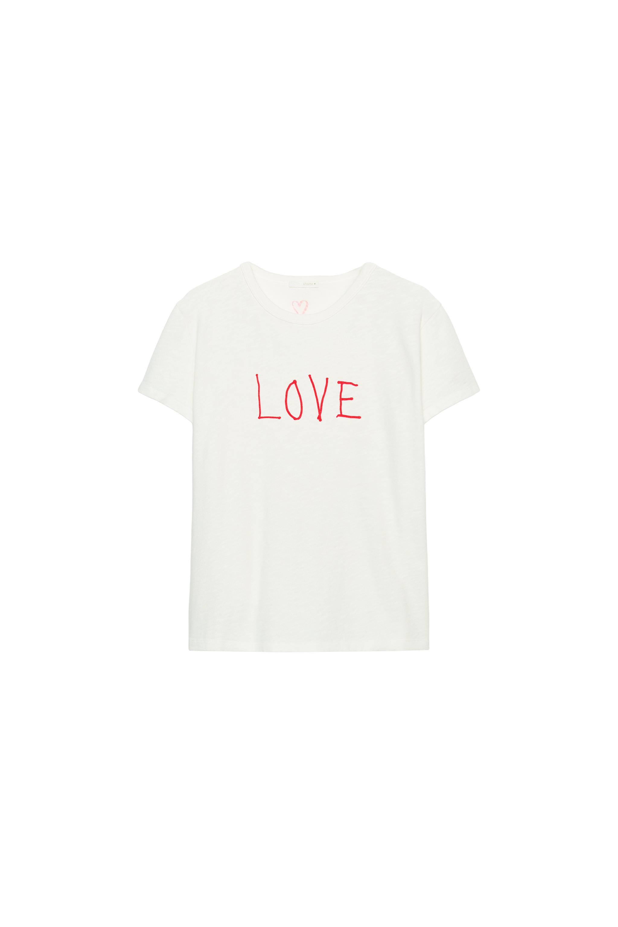 TEXTURED TEXT T-SHIRT - white | ZARA Canada