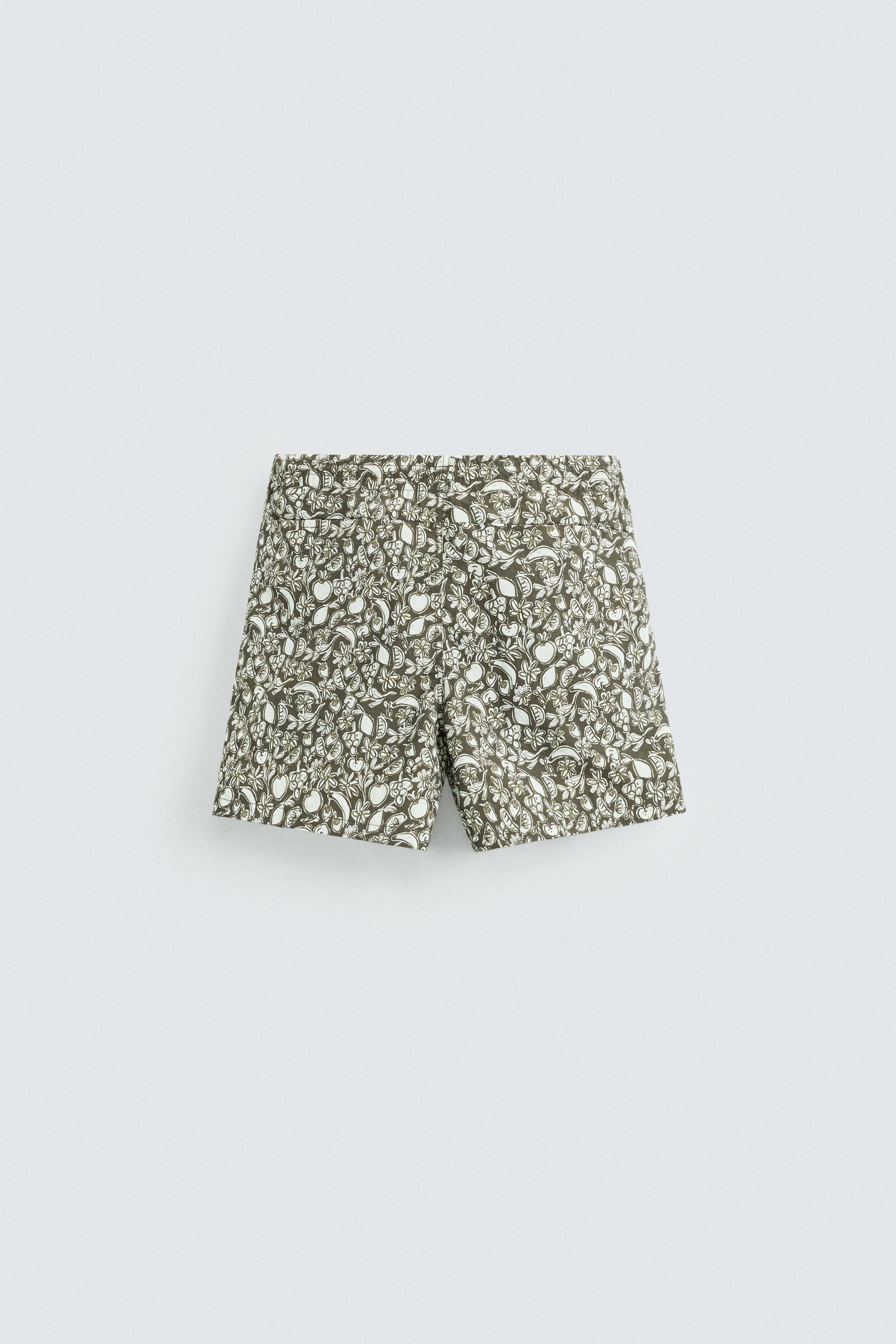 FRUIT PRINT MID-LENGTH SWIMSUIT