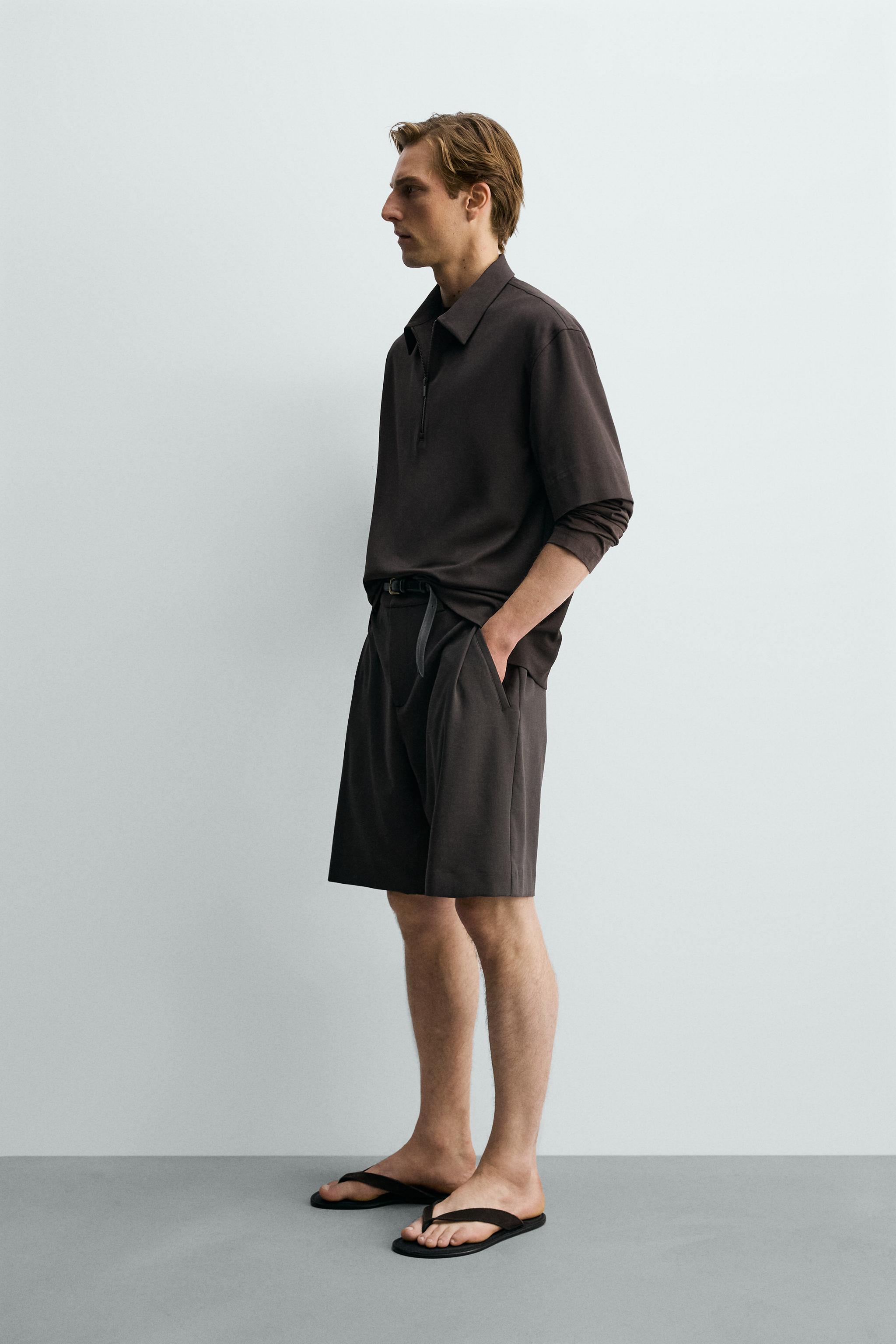 TECHNICAL ZIP POLO SHIRT