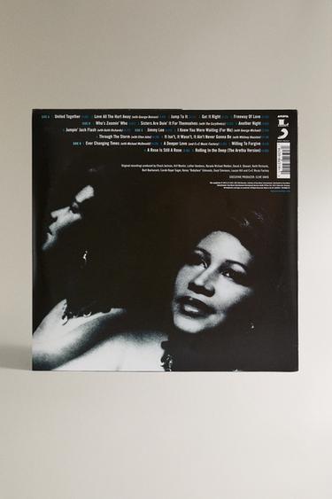 DISQUE VINYLE ARETHA FRANKLIN : I KNEW YOU WERE WAITING FOR ME - Gris de Zara - Image 4