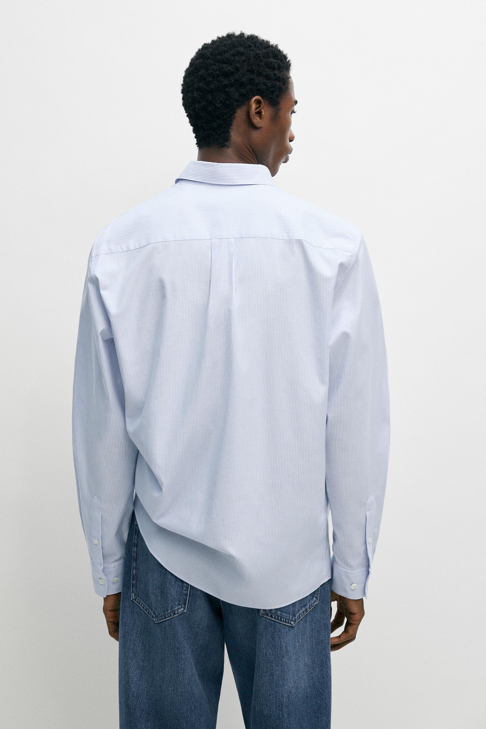 Chemise regular fit milleraies