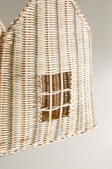 KIDS’ STRIPED HOUSE BASKET - Blue by Zara - Image 2