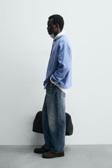 SWEAT RELAXED FIT - Bleu roi de Zara - Image 3
