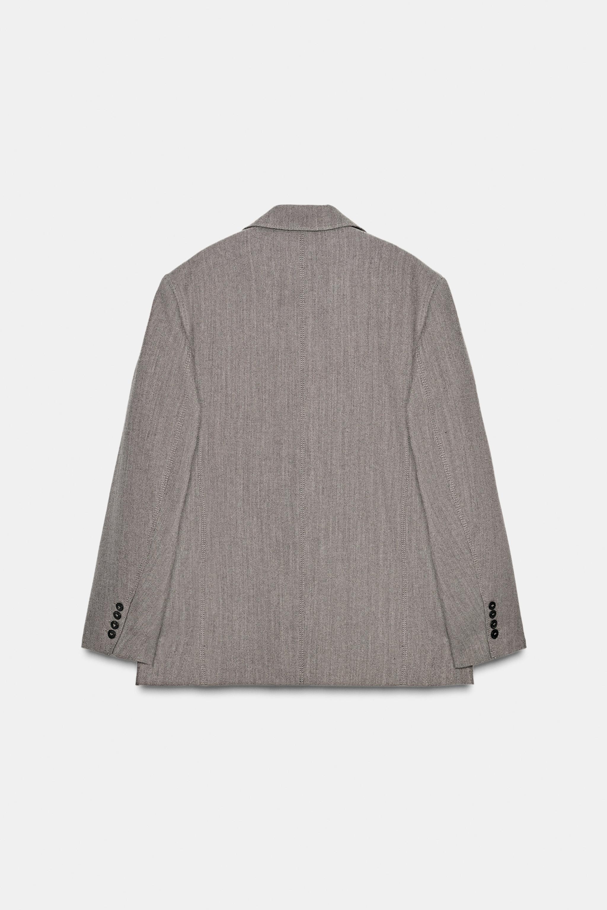 ZARA ベージュ オーバーサイズ ウールブレンド ZARA ベージュ オーバーサイズ ウールブレンド ZARA ベージュ