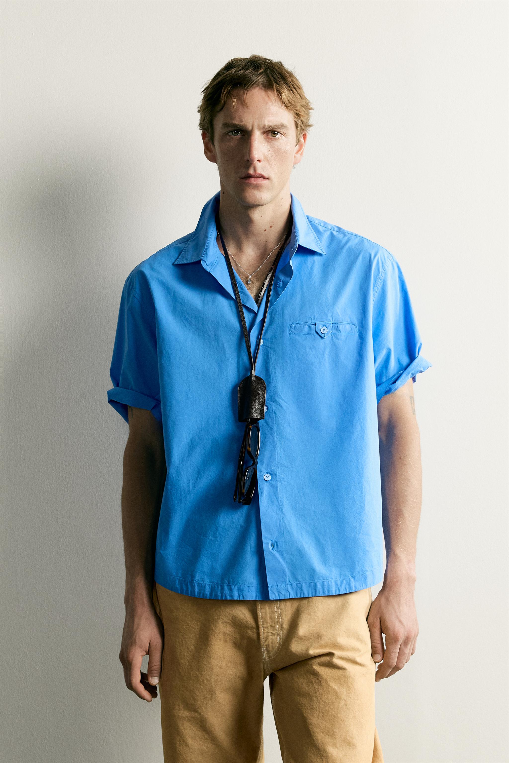 CHEMISE RELAXED FIT EN POPELINE