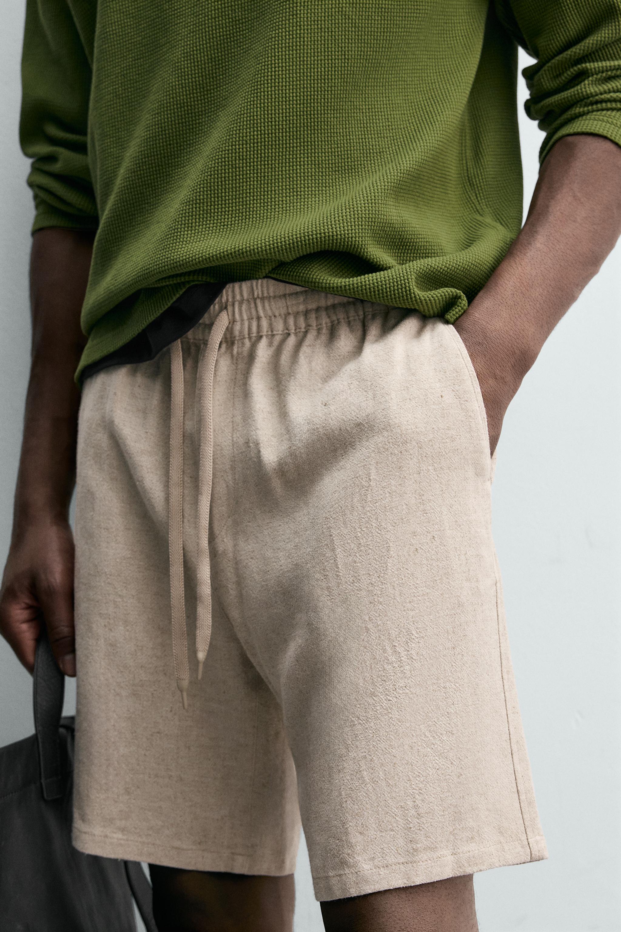 SHORT RELAXED FIT VISCOSE - LIN