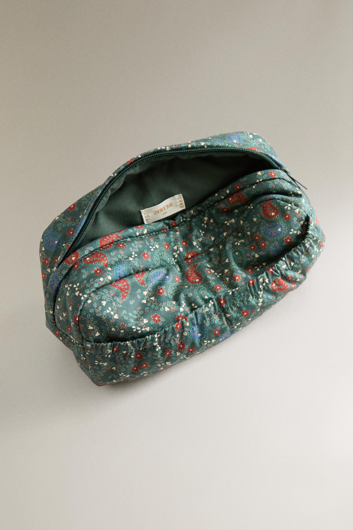 Детская сумка Zara Paisley Quilted Makeup, цвет: Разноцветный — фото 5