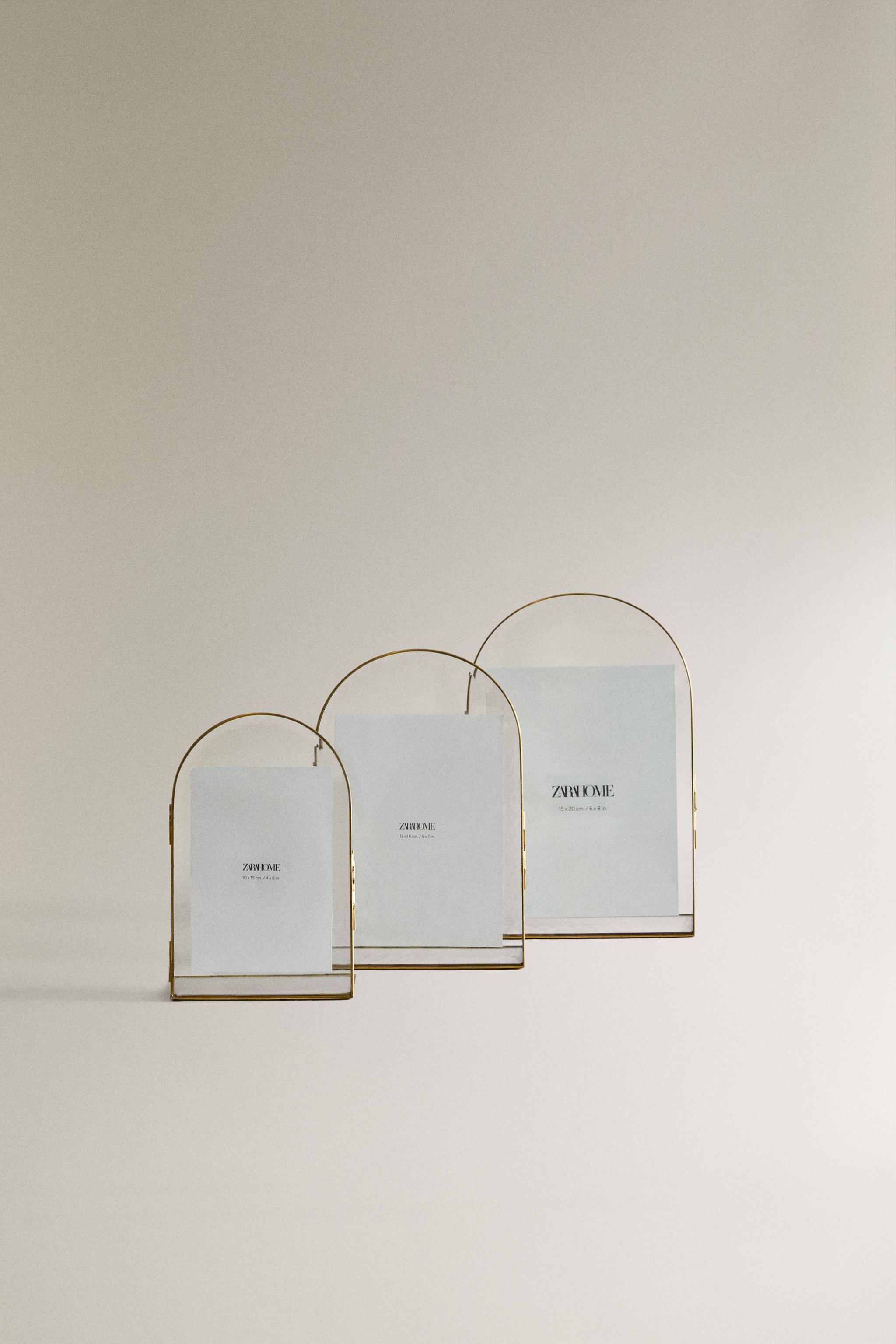 ゴールドアーチ フォトフレーム - ゴールド | ZARA Japan / 日本