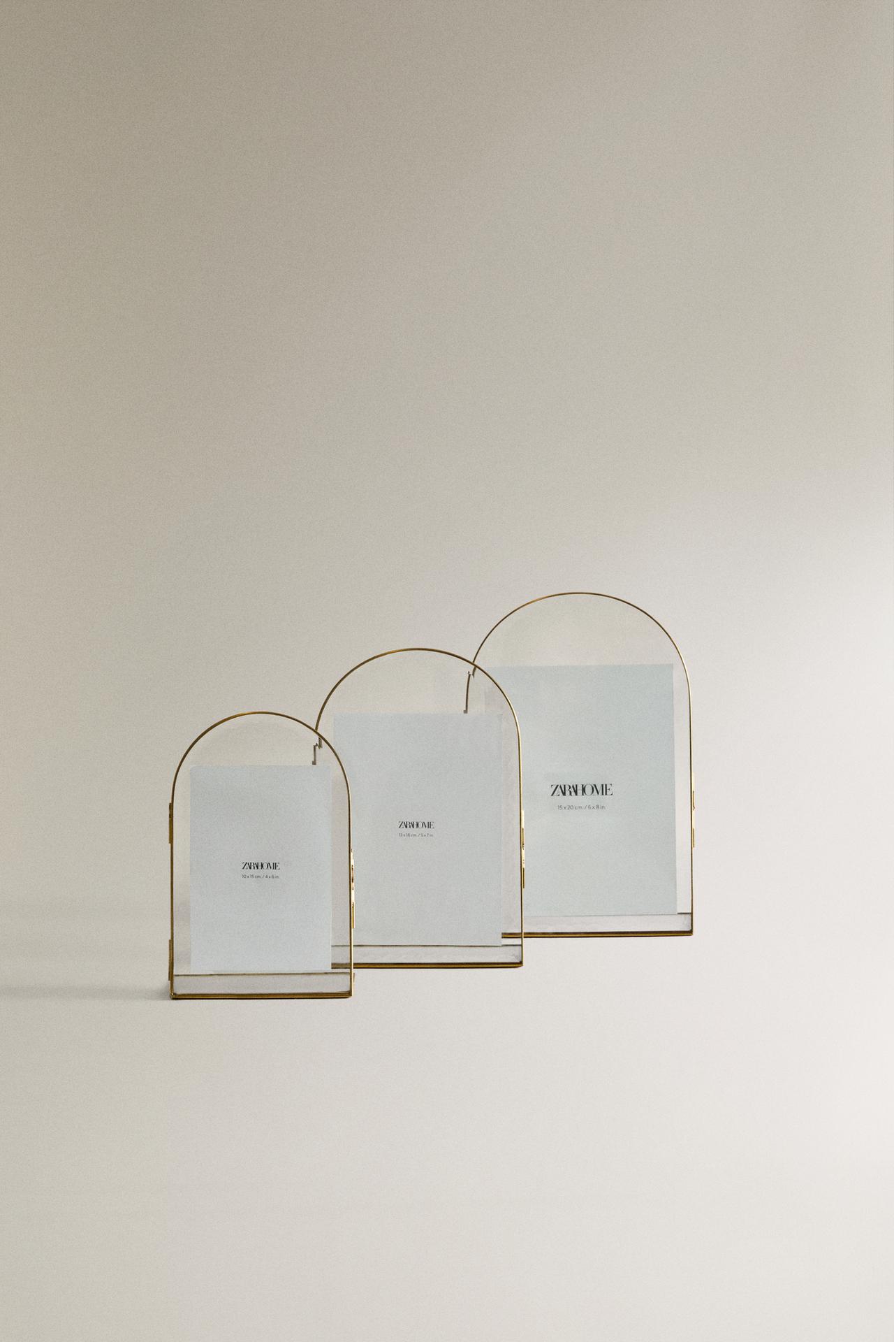 GOLDEN ARCH PICTURE FRAME — Golden