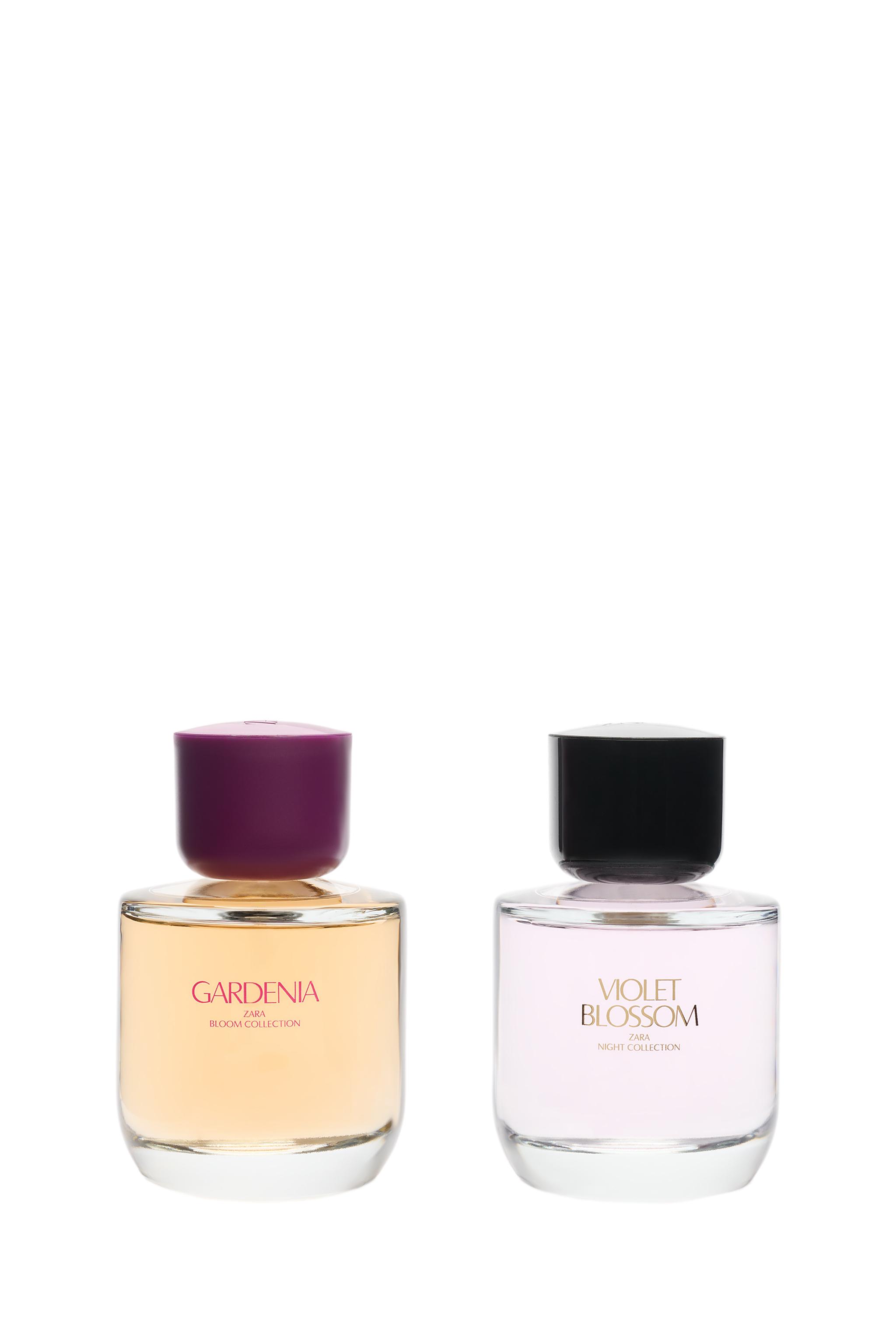 VIOLET BLOSSOM & GARDENIA EDP 2X90 ML (3.0 FL. OZ). — TINTED LEATHER