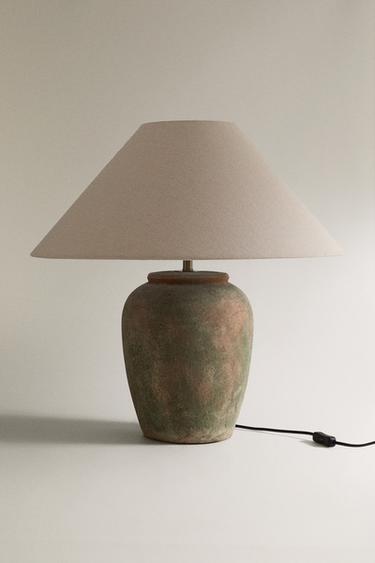 TABLE LAMP WITH CERAMIC BASE - Red by Zara - Image 5