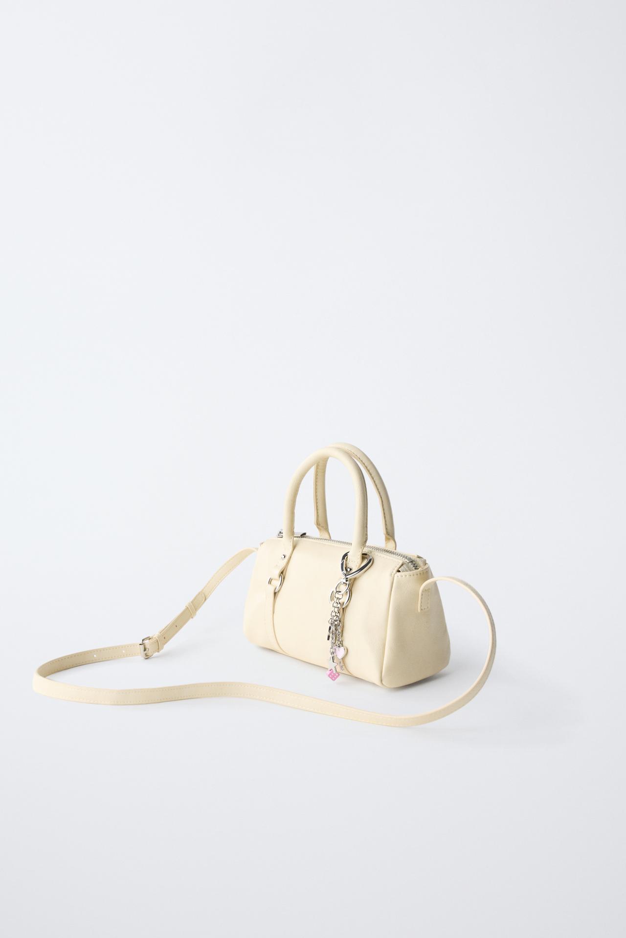 CHARM CROSSBODY BAG — Vanilla Yellow