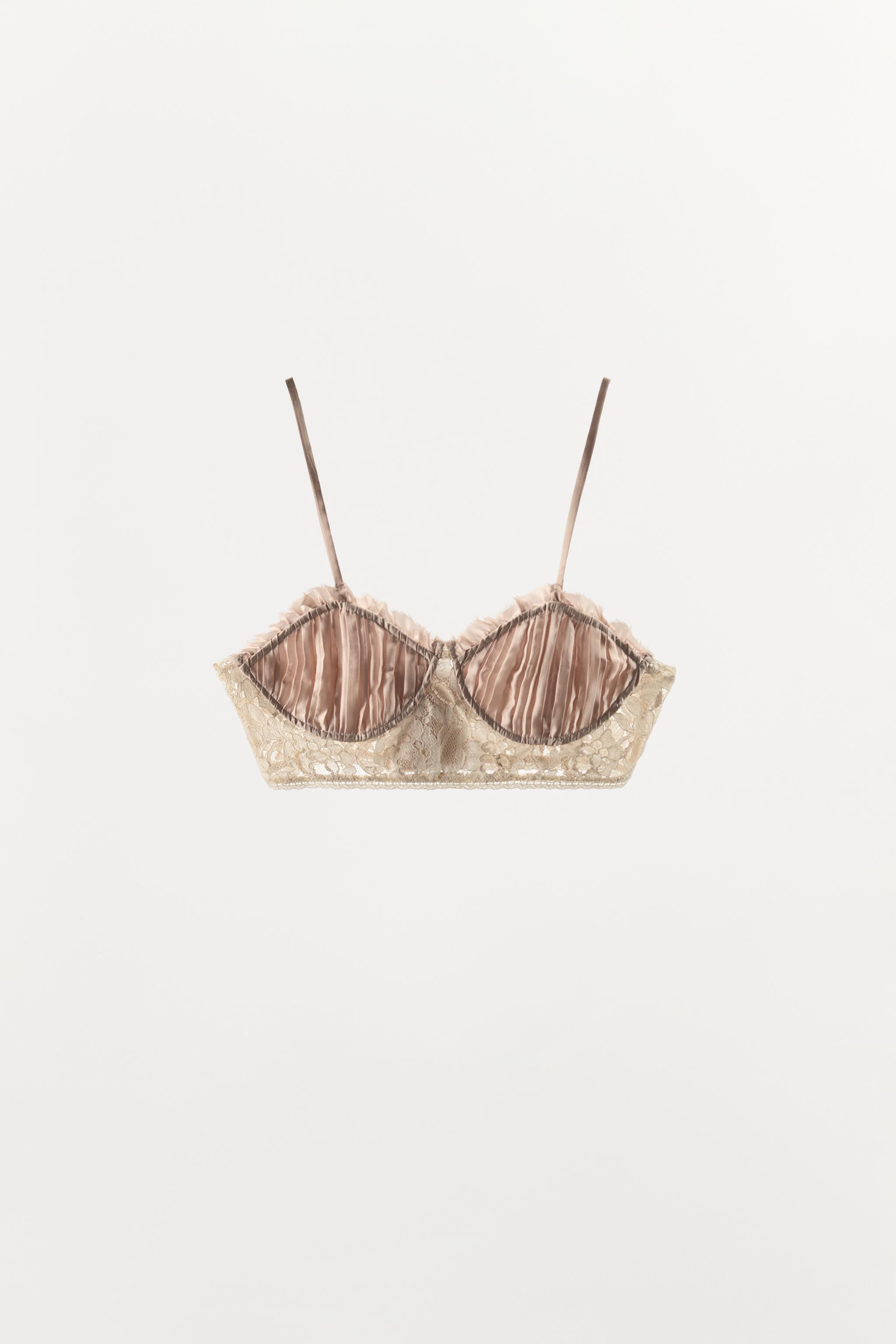 SOUTIEN-GORGE PLIS DENTELLE