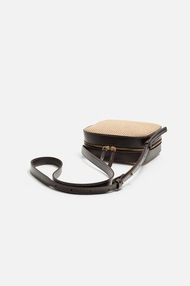 SAC BANDOULIÈRE TRESSÉ - Marron de Zara - Image 3