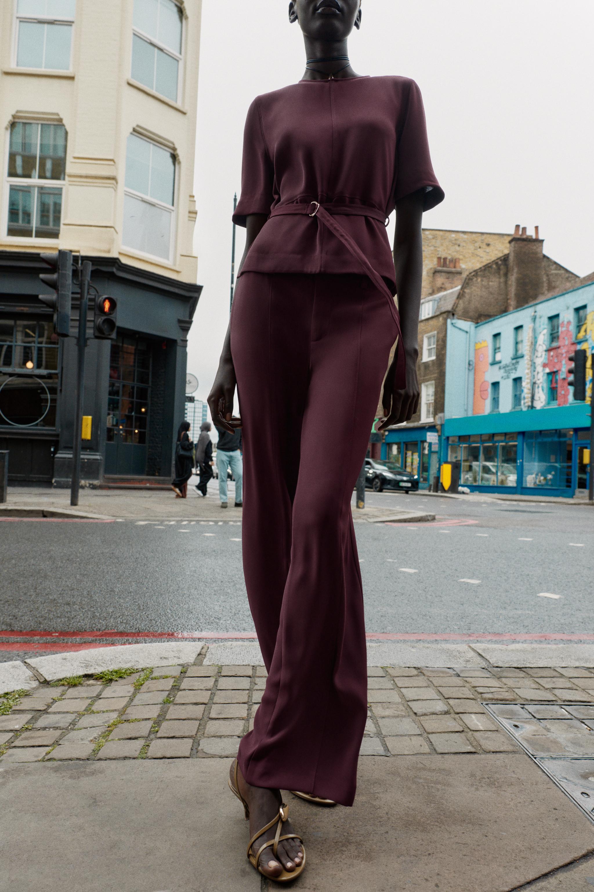 パンツ the red thread S thread pants long THEREDTHREAD/ザレッドスレッド】S thread pants long