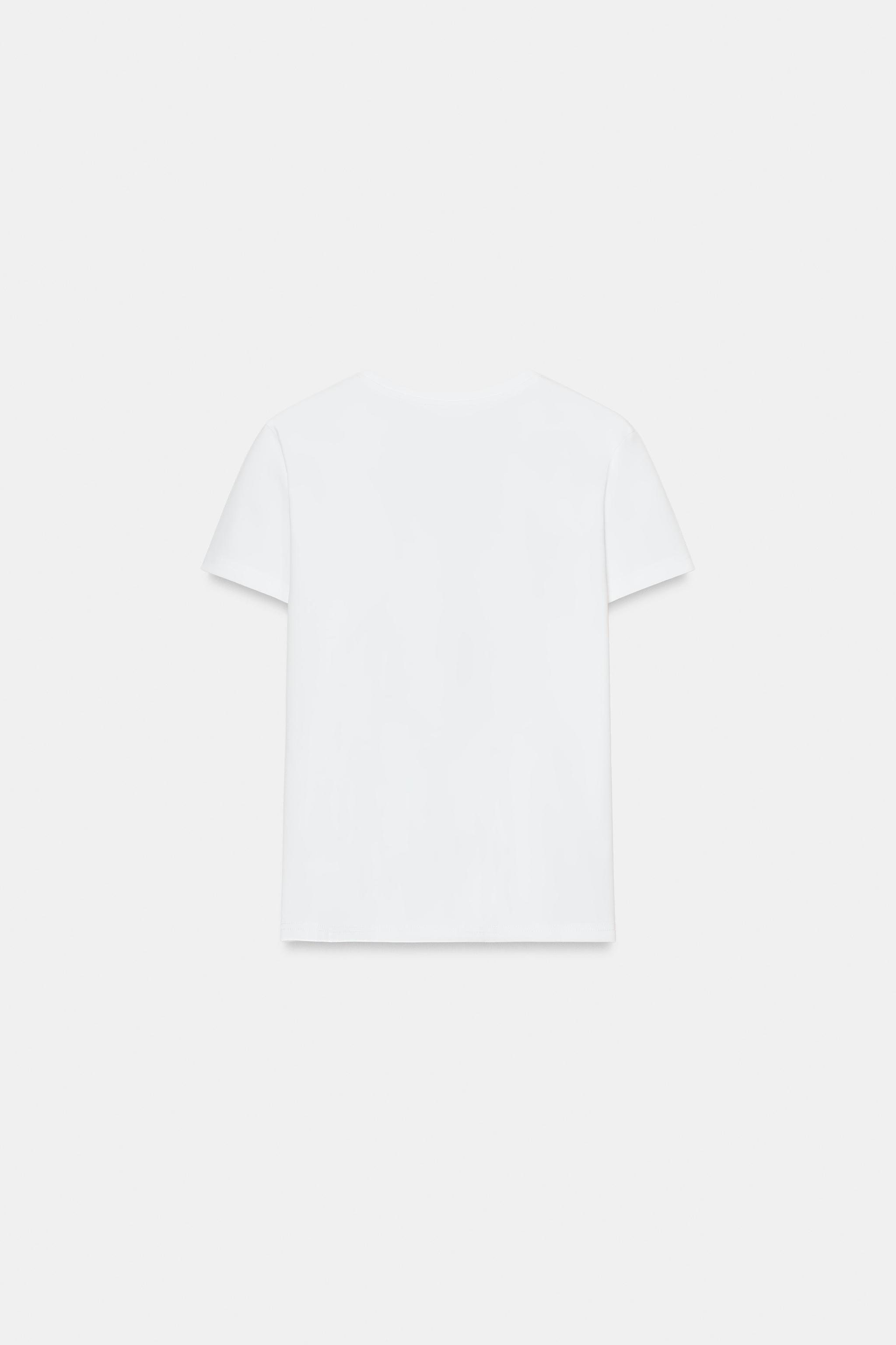 V YAKA INTERLOK T-SHIRT - Görsel 5
