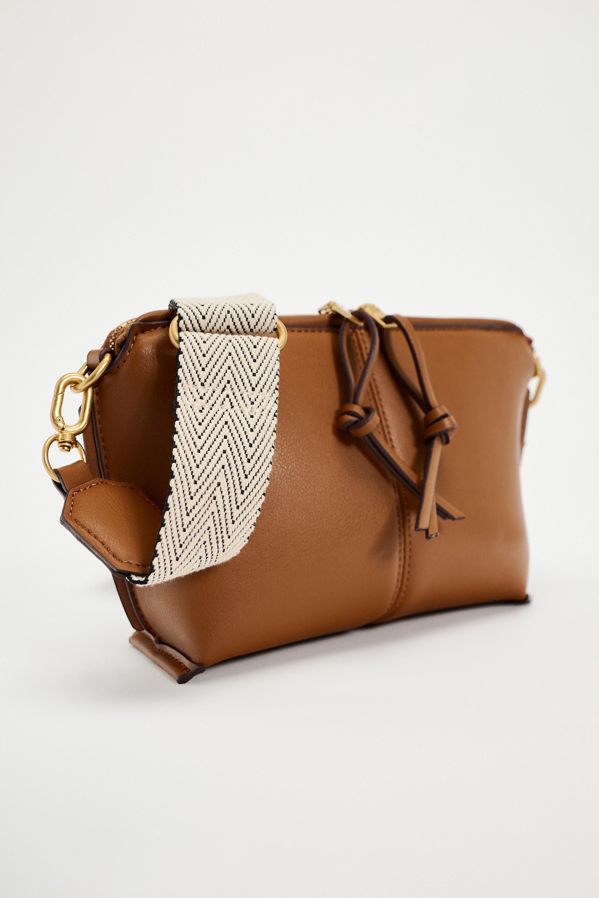 Zara Natural Hand Made store Cross Body Bag