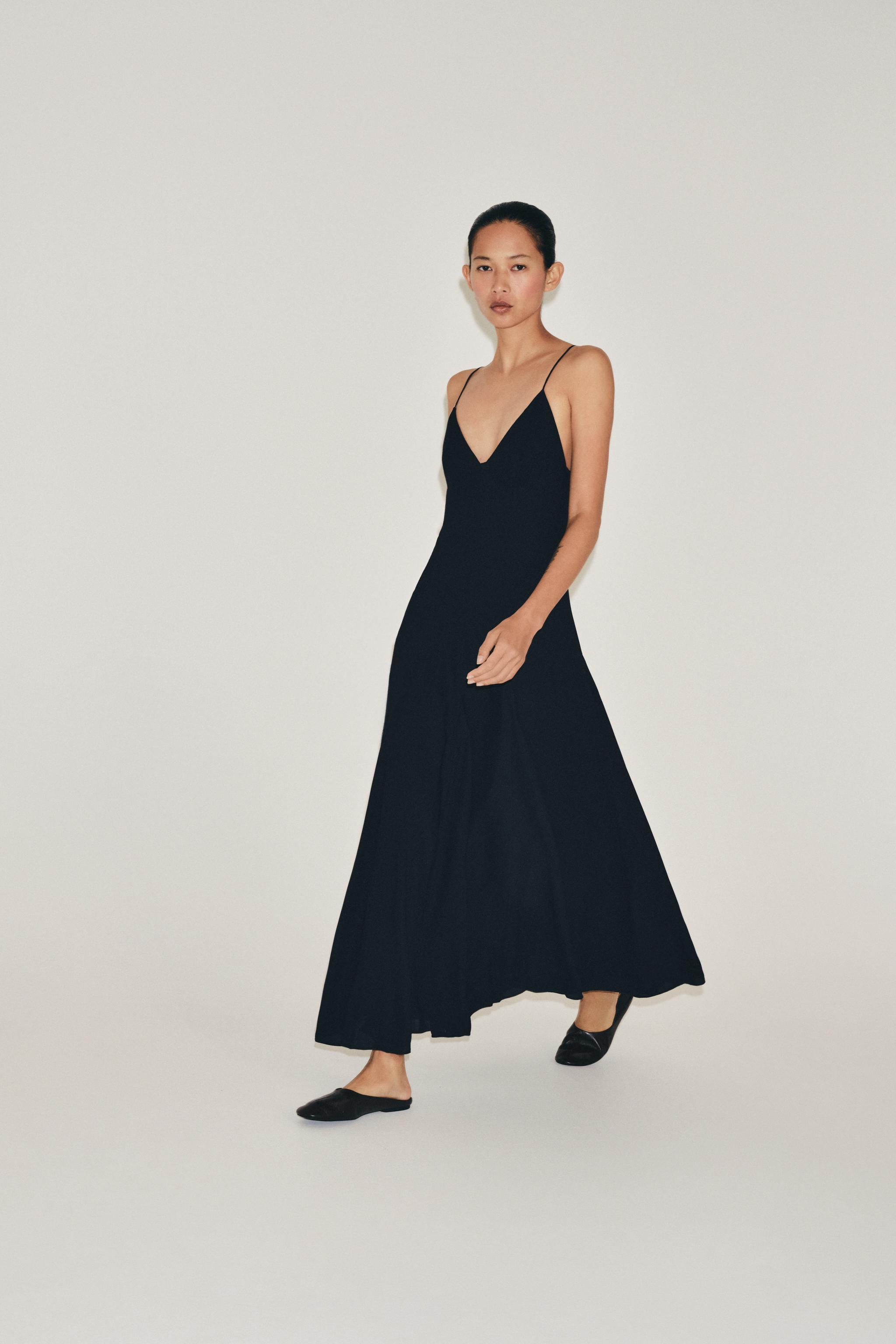 Zara ZW COLLECTION LINGERIE ELBİSE görsel 4