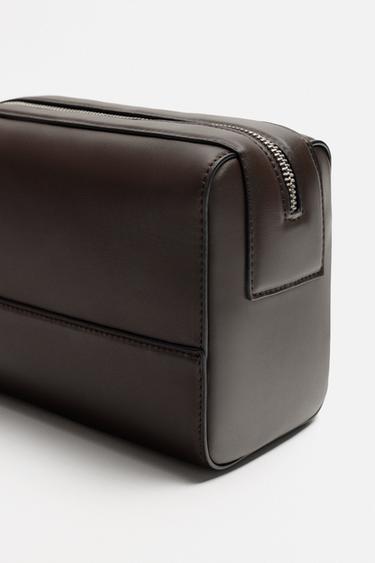 TROUSSE DE TOILETTE UNIE - Marron de Zara - Image 2