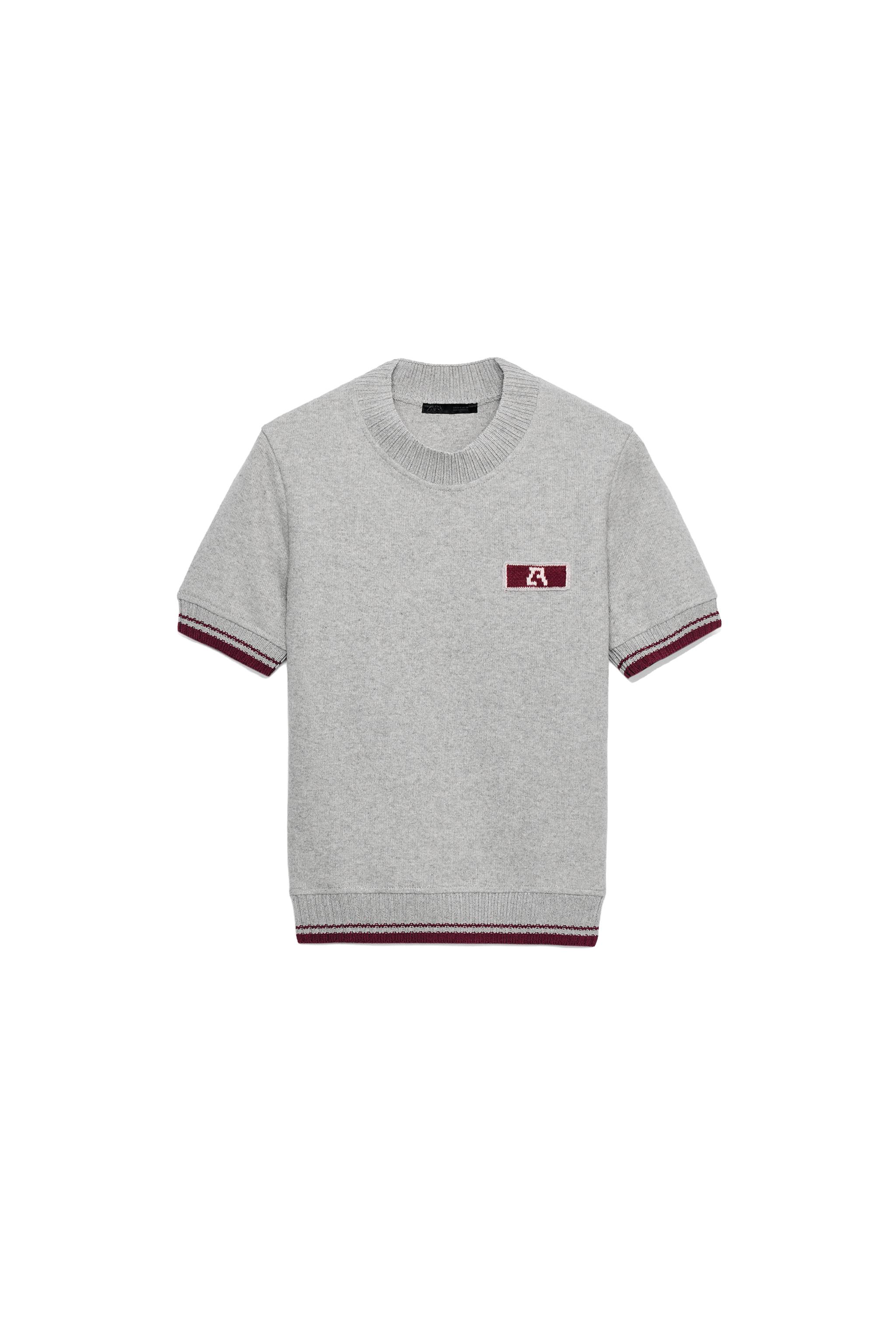 CAMISETA CONTRASTE ZA BORDADO