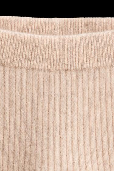 ZARA TIMELESS - LEGGINGS AUS 100 % KASCHMIR - Cremefarben von Zara