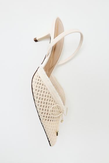 ZAPATO DESTALONADO LAZO - Blanco de Zara