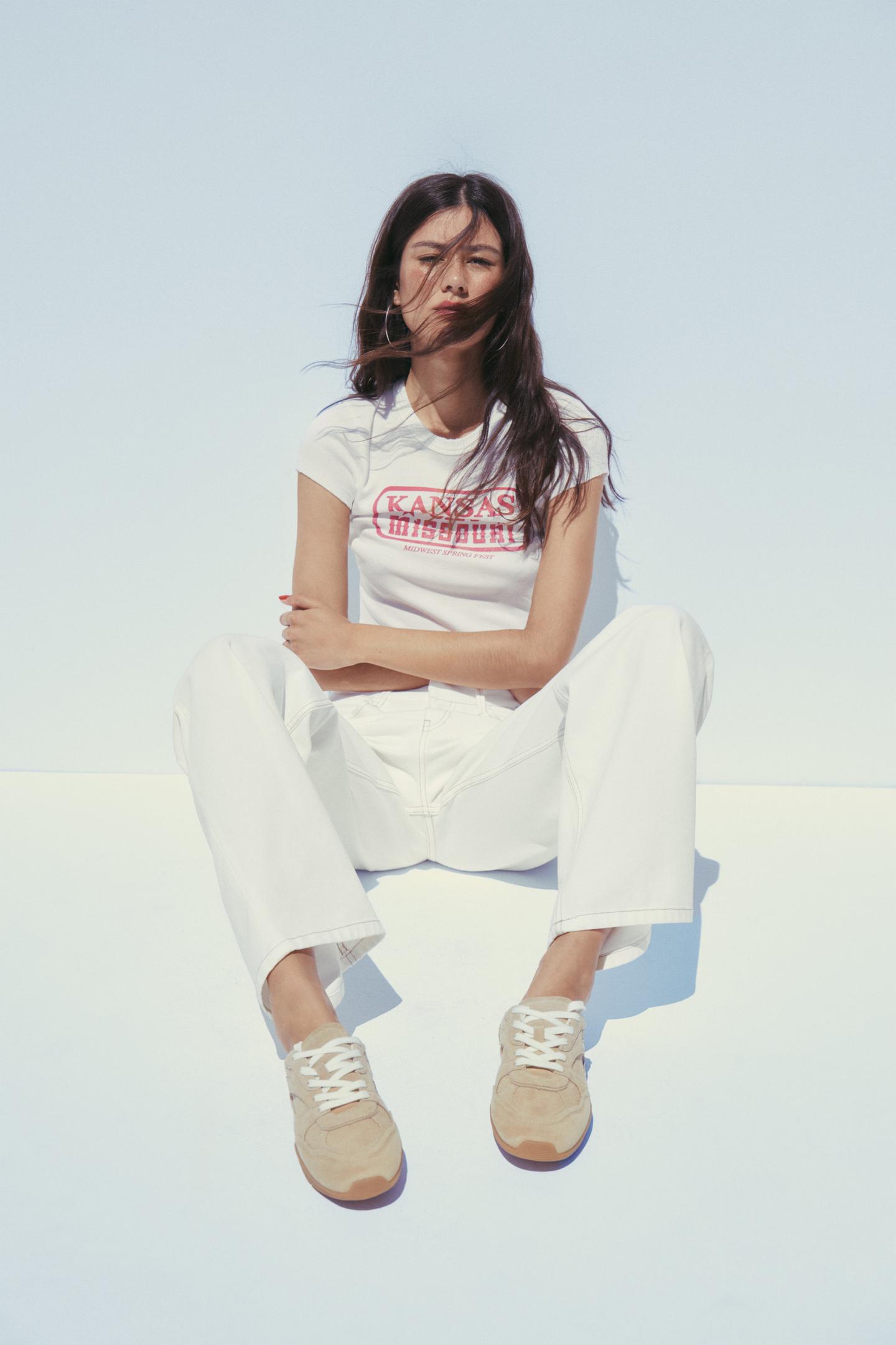 SNEAKERS SCOLLATE IN PELLE