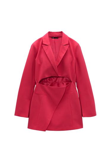 CUT-OUT BLAZER DRESS