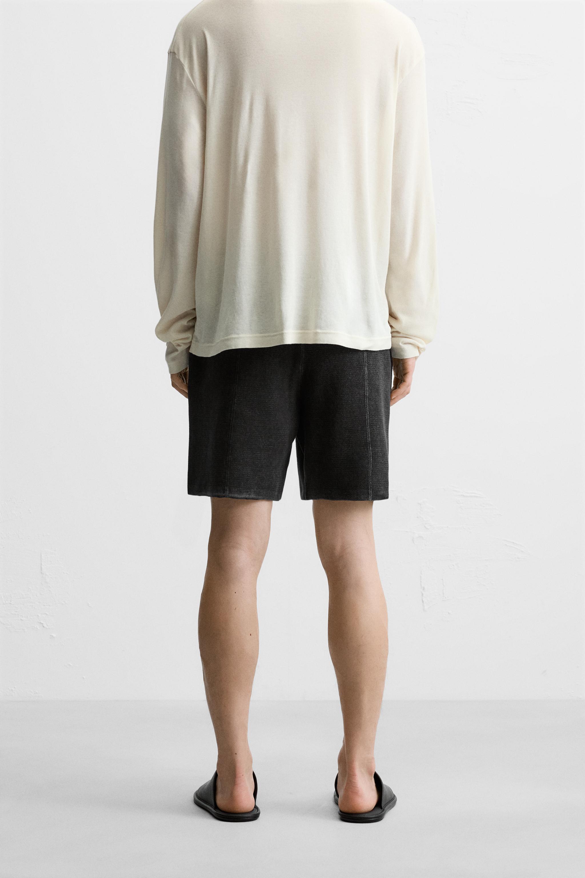 パンツ THEREDTHREAD S gather knit shorts THEREDTHREAD】S gather knit shorts