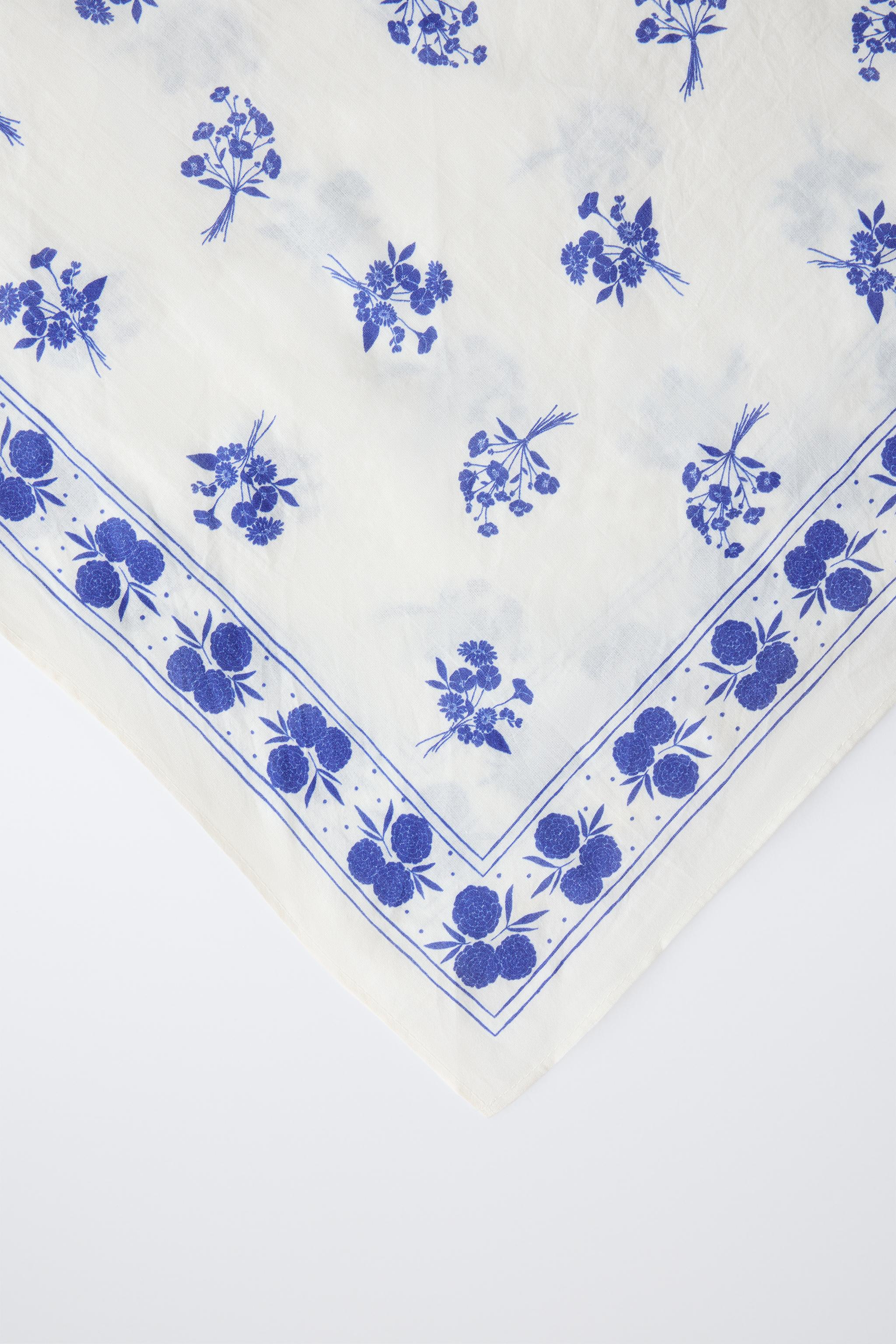BANDANA CARRÉE FLEURS