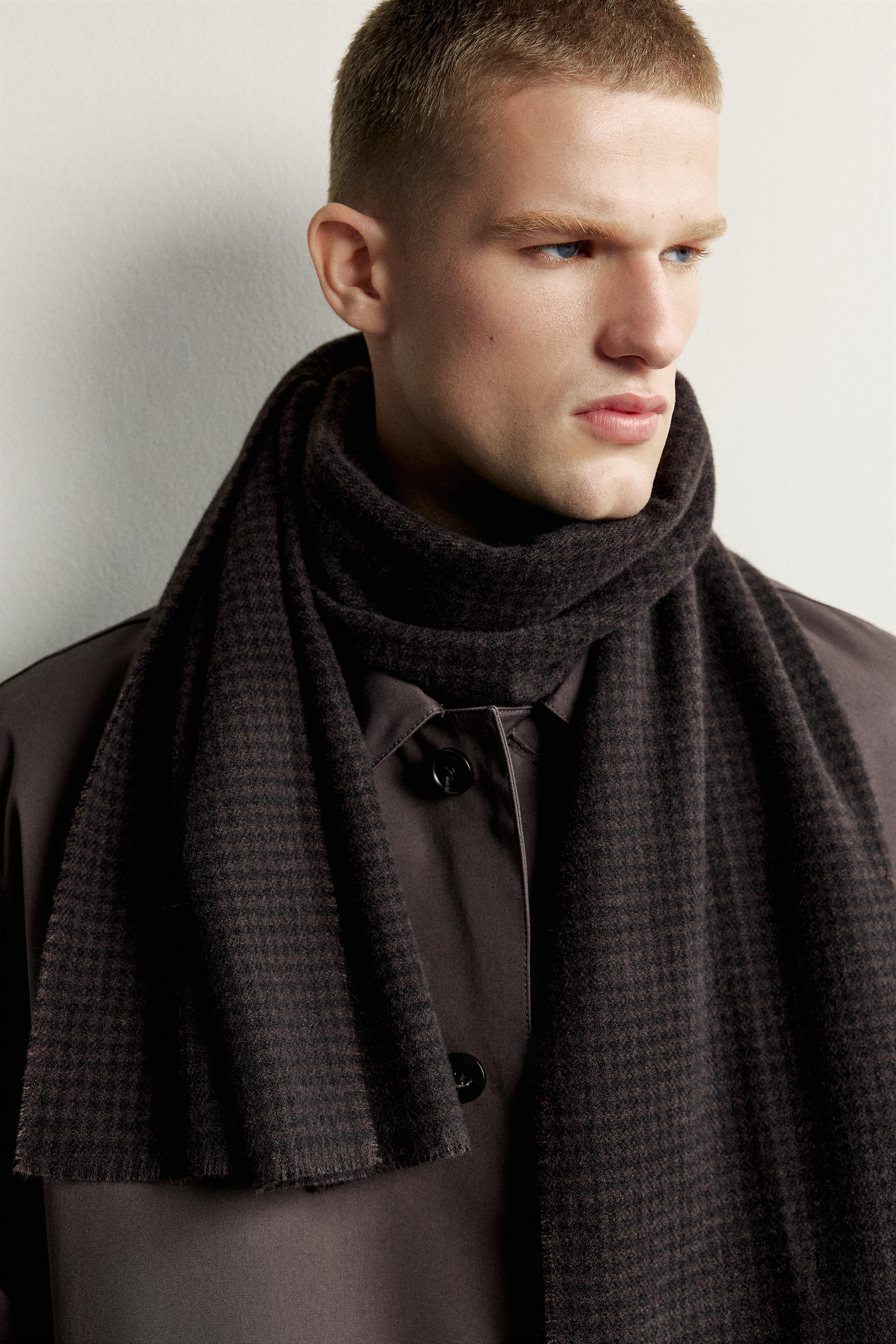 PLAID SCARF