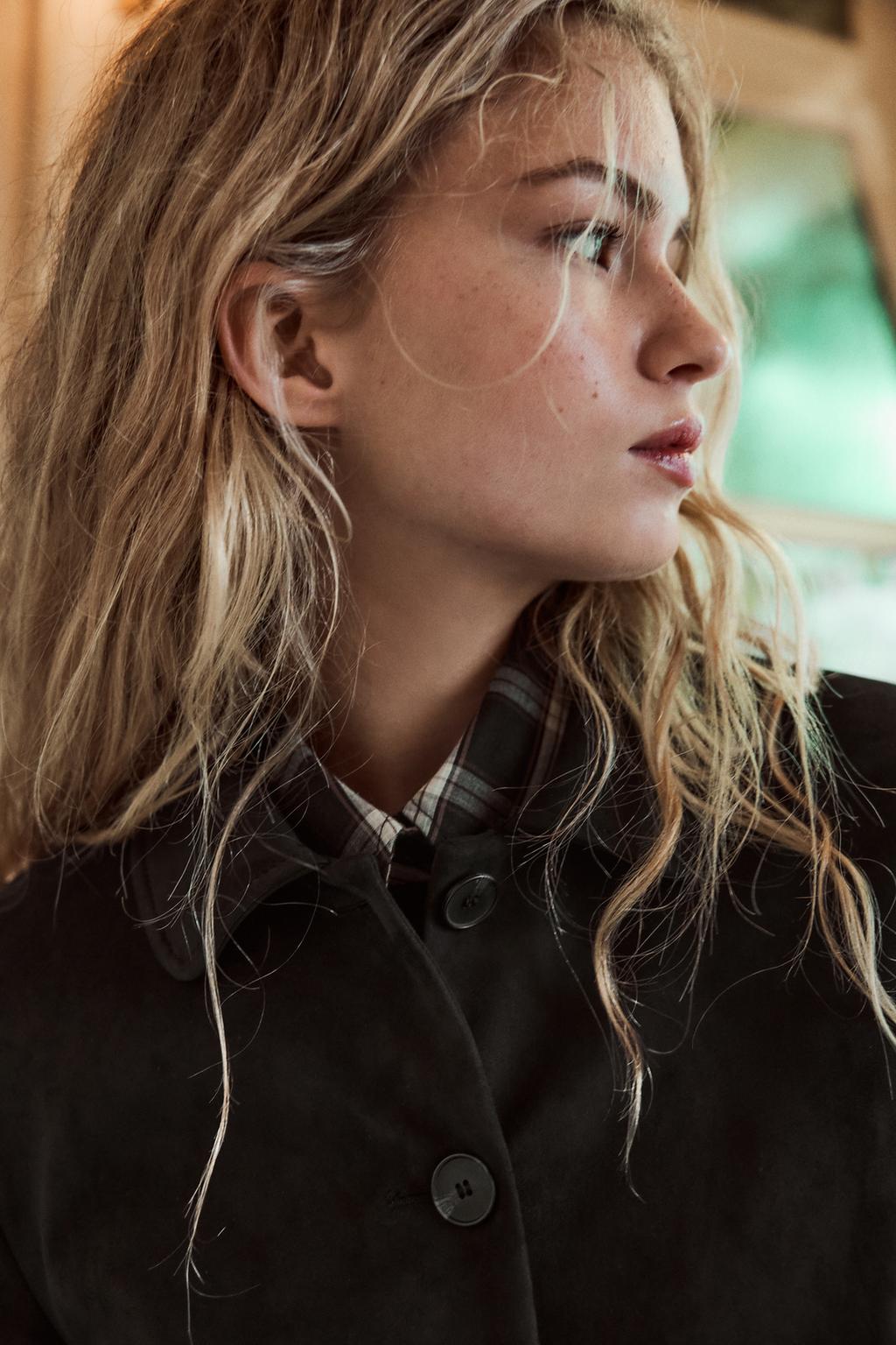 Thumbnail image for SHORT SUEDE-EFFECT JACKET