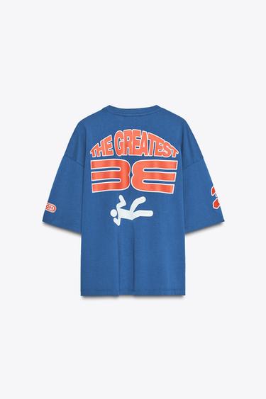 BILLIE EILISH BRAVADO™ T-SHIRT - Blue by Zara - Image 6
