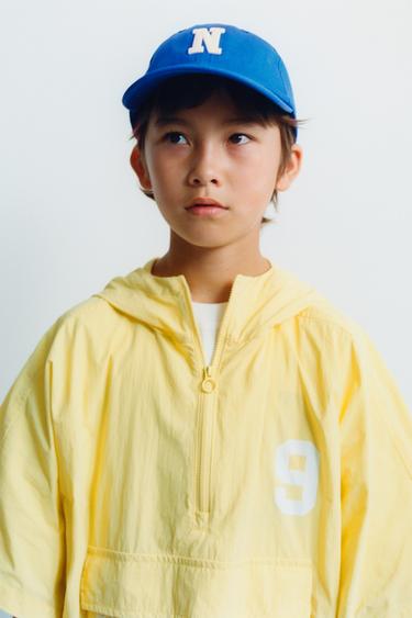 ÁO NỈ CÓ TÚI KANGAROO VẢI LƯỚI KỸ THUẬT - Màu vàng từ Zara