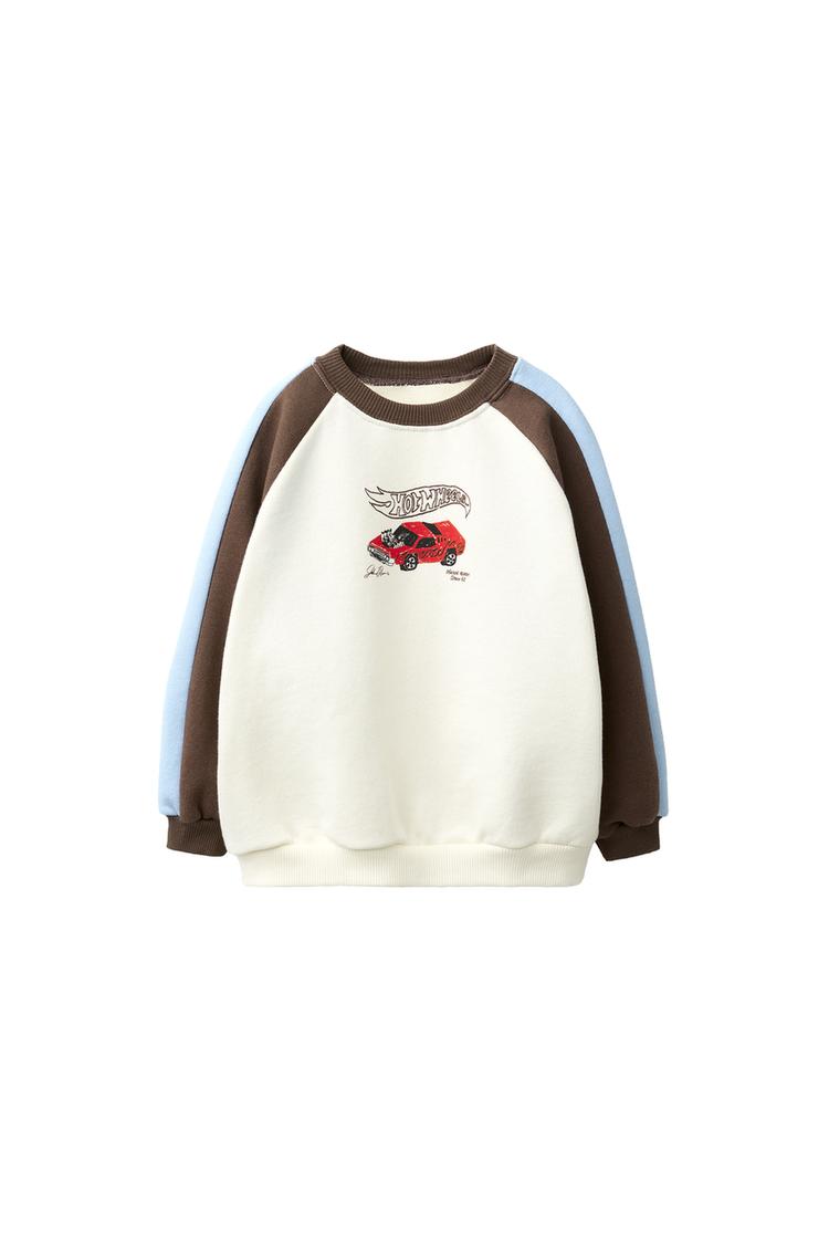 Sudera Raglan Hot Wheels Mattel