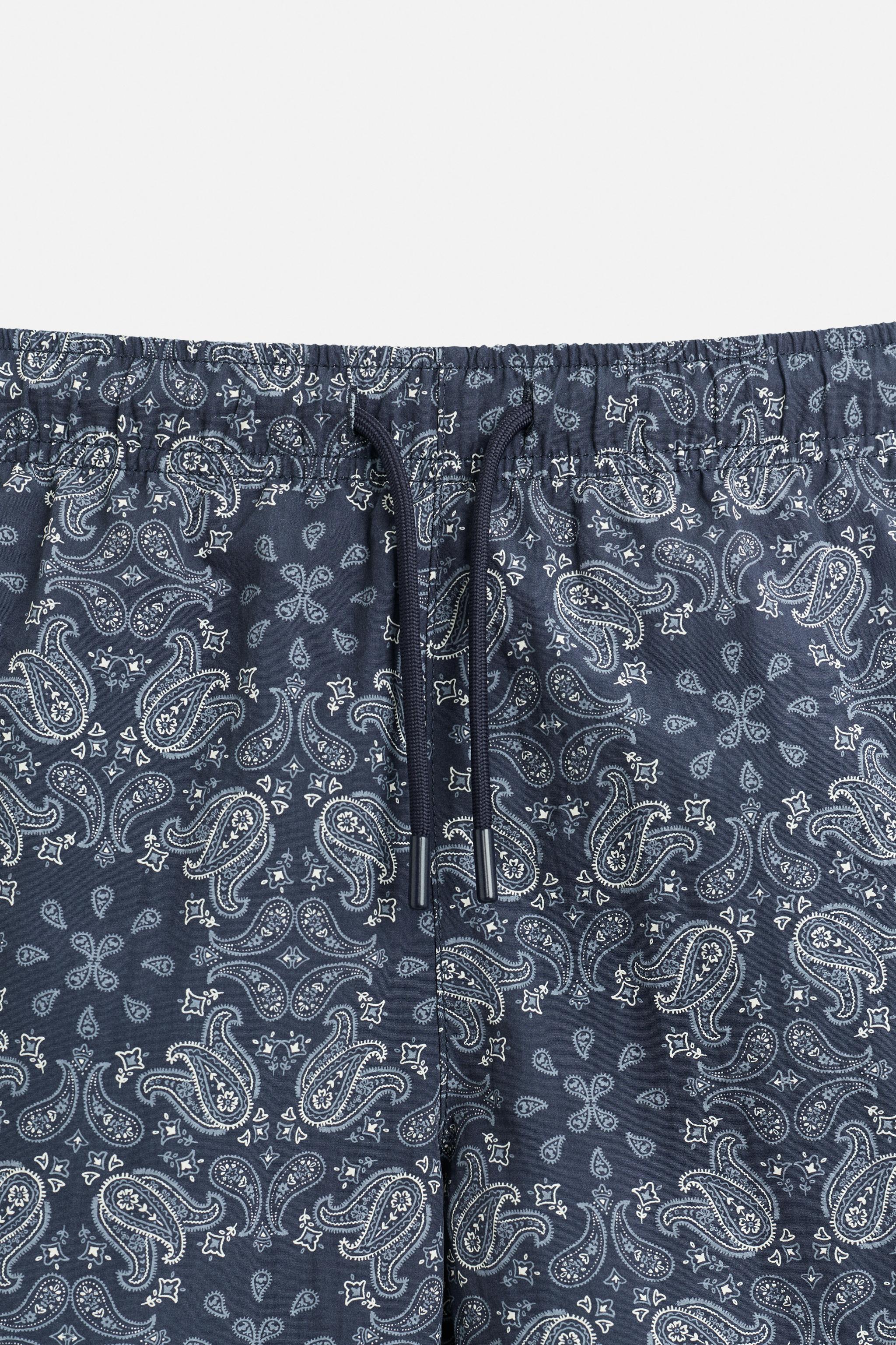 MAILLOT DE BAIN MOYEN IMPRIMÉ PAISLEY