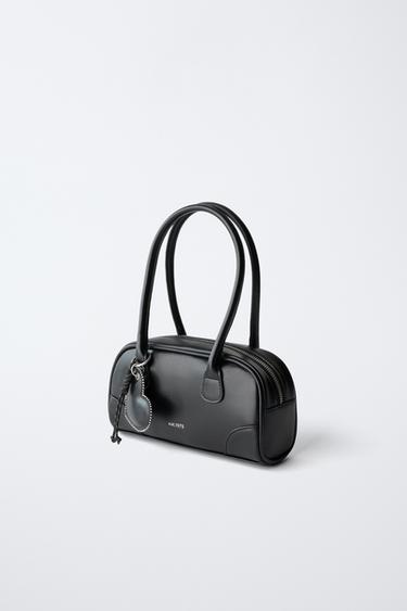 HEART SHOULDER BAG - Black by Zara - Image 2
