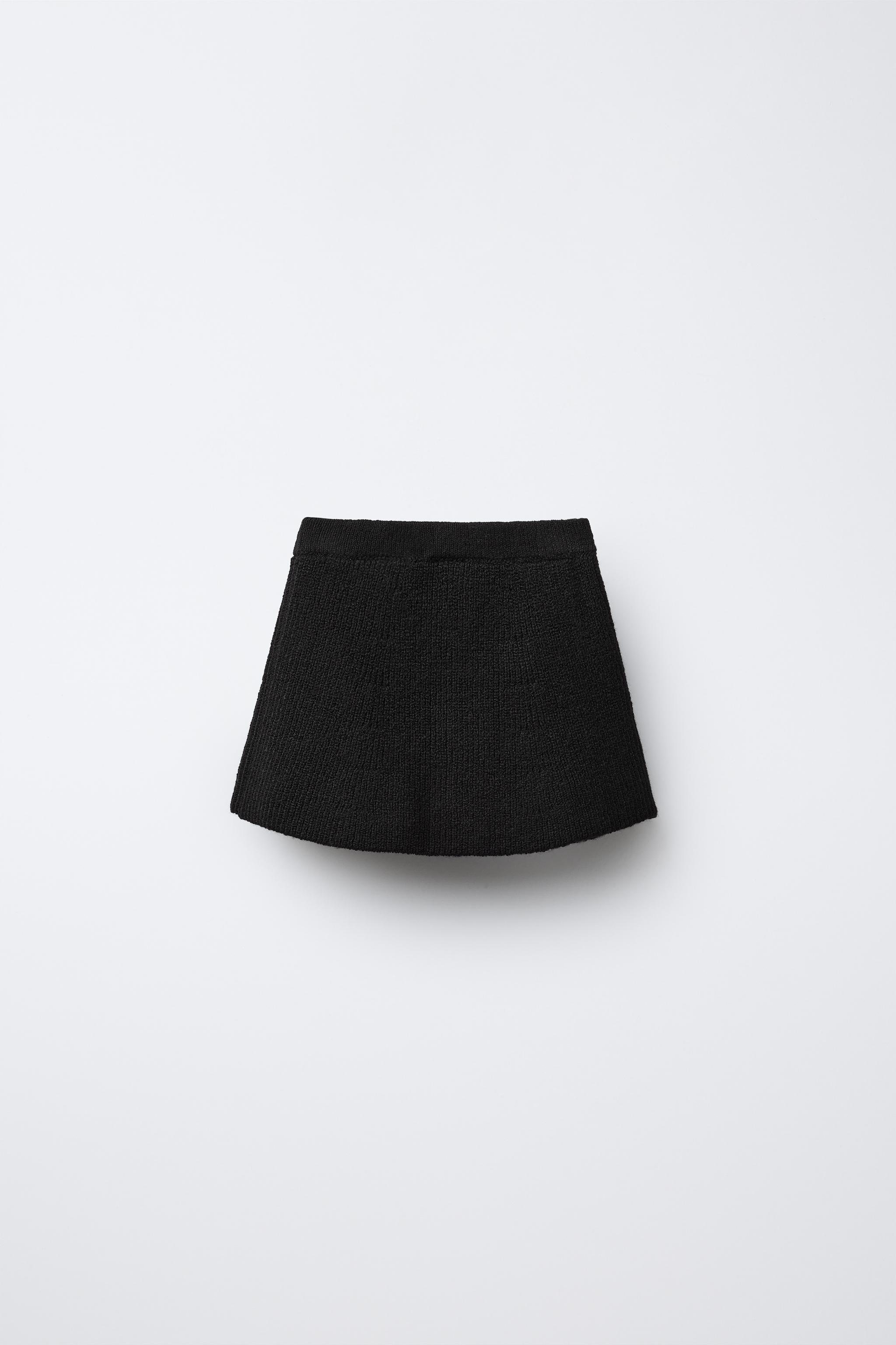 BOW KNIT SKIRT