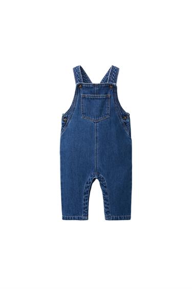 ТЕКСАСЕН КОМБИНЕЗОН - Средно-сина од Zara