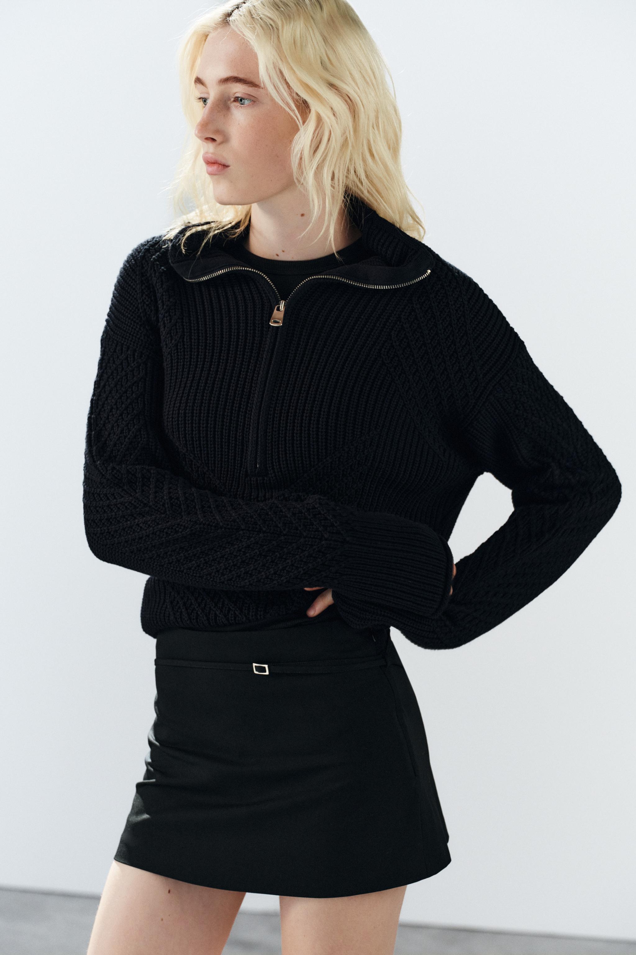 Zara Kemerli Şort Etek görsel 2