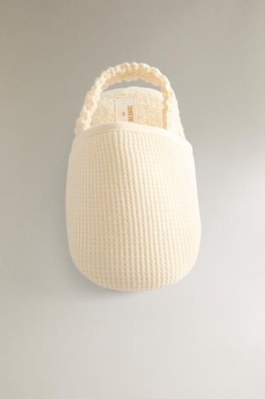 CHAUSSONS ENFANT GAUFRÉS - Jaune de Zara - Image 4