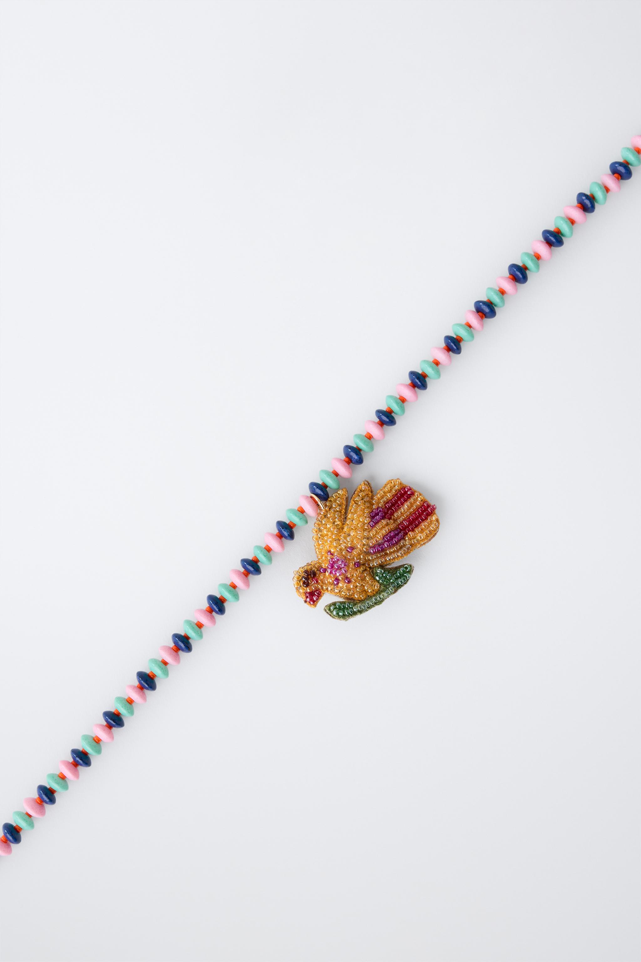 SISSEL EDELBO X ZARA KIDS BEADED NECKLACE