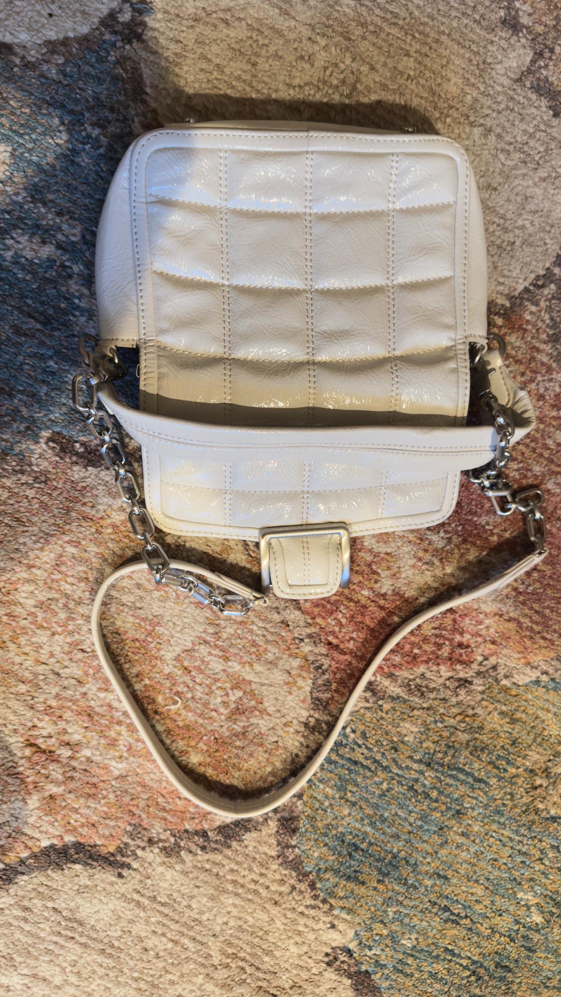 QUILTED BUCKLE CROSSBODY BAG - Image 6