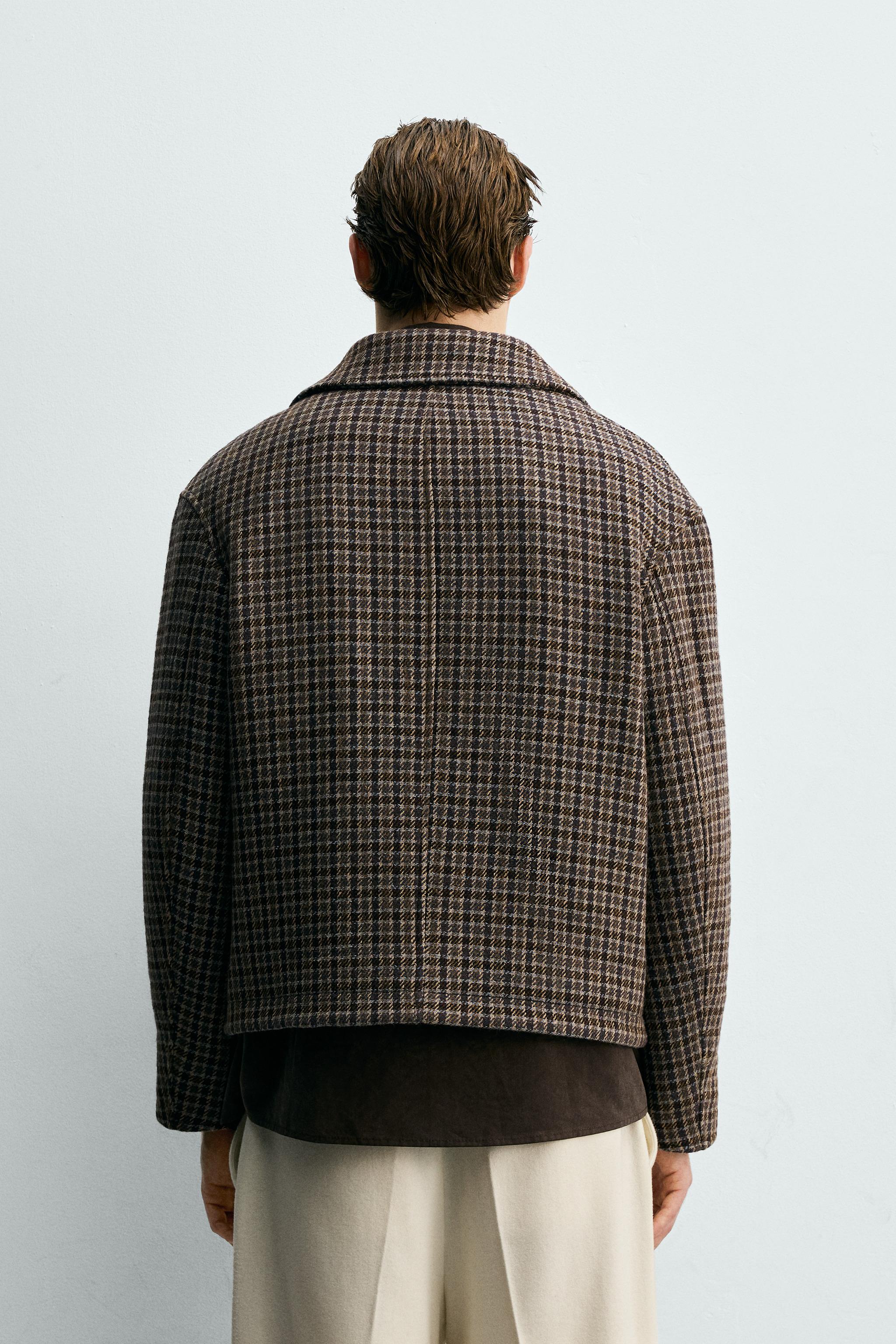 PLAID POCKET JACKET