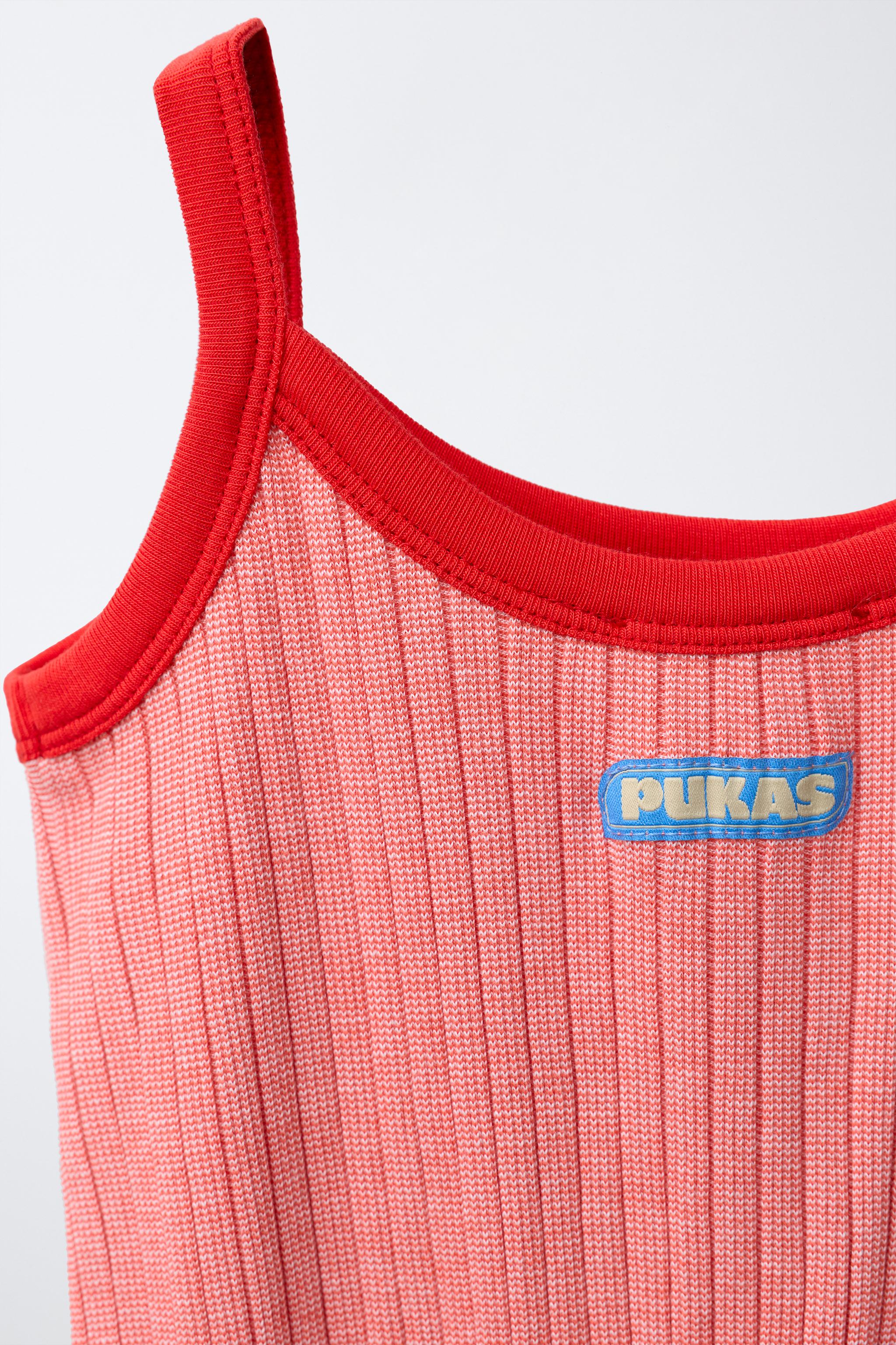 Детские комбинезоны Zara PUKAS SURF TEXTURED SHORT JUMPSUIT — фото 4