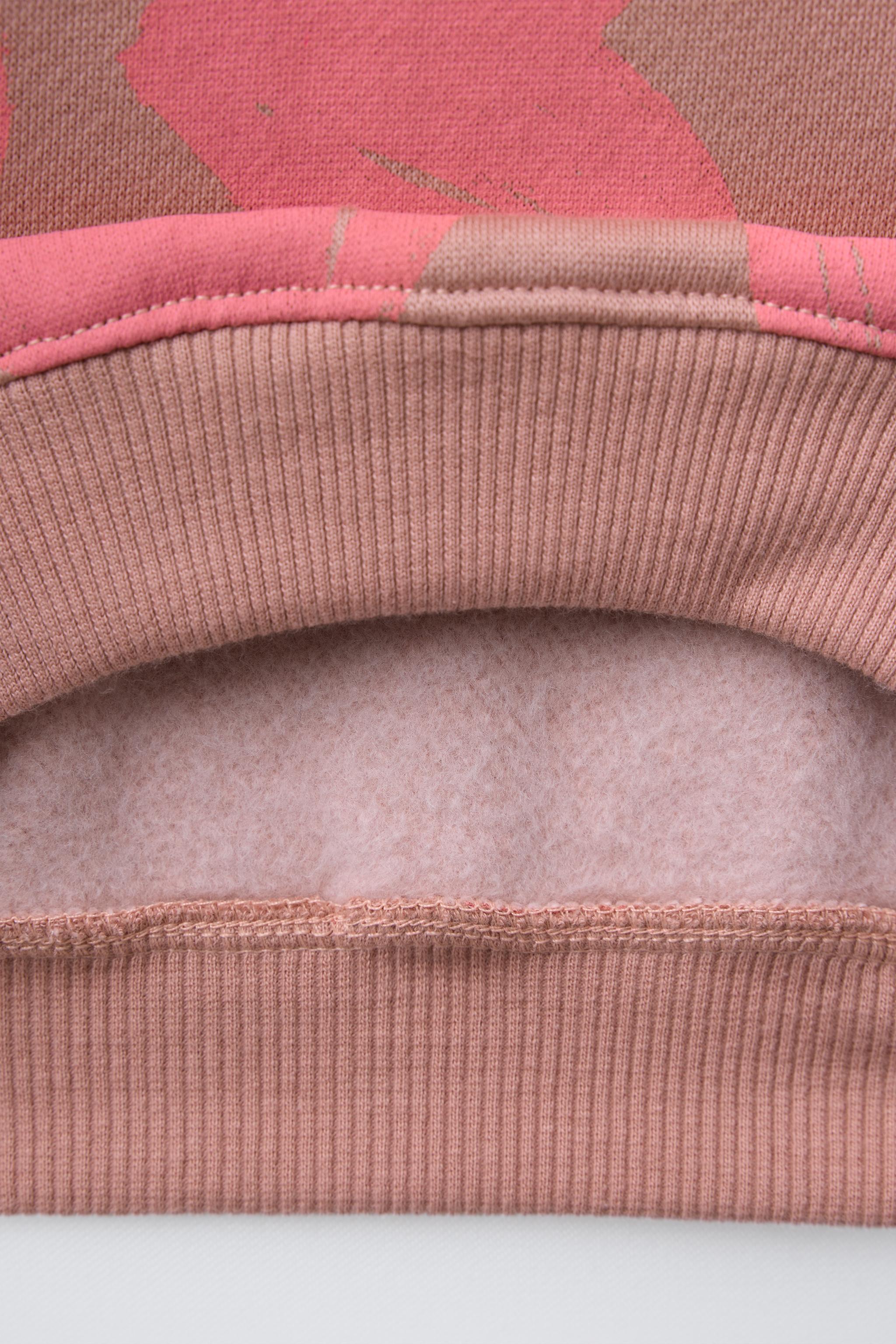 PRINTED JOGGING SWEATSHIRT AND LEGGINGS SET