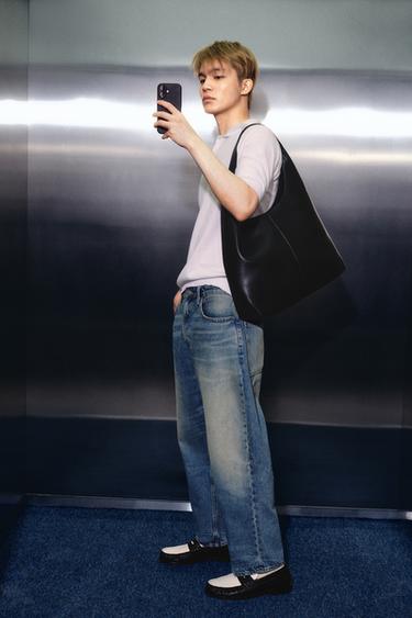 PLAIN TOTE BAG - Black by Zara